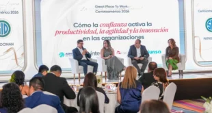 Diez empresas panameñas figuran entre los Mejores Lugares para Trabajar en Centroamérica 2026
