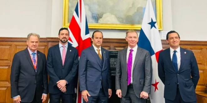 Panamá y Reino Unido refuerzan alianza estratégica con foco en inversión e infraestructura