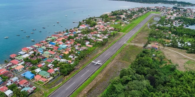 Presupuesto para ampliar aeropuerto de Isla Colón crece de $3M a $15M para modernizar y reforzar seguridad