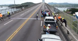 Reabren parcialmente el Puente de las Américas: solo vehículos livianos podrán circular