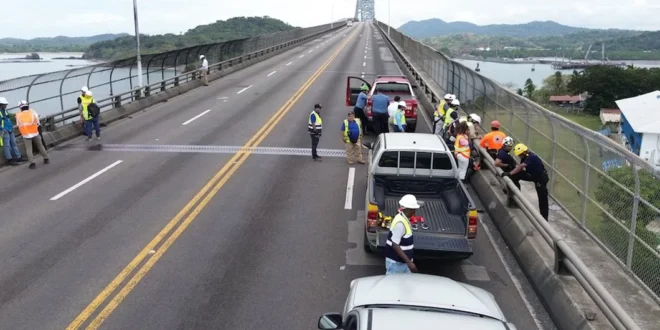 Reabren parcialmente el Puente de las Américas: solo vehículos livianos podrán circular