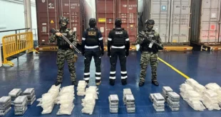 Aprehenden a un ciudadano con 125 paquetes de presunta droga en Ancón