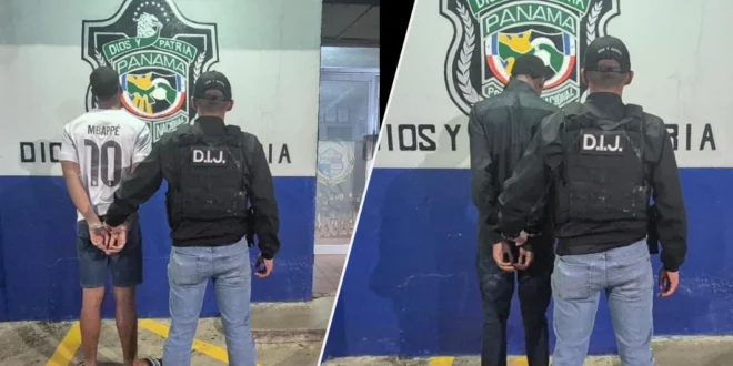 Aprehenden a dos personas por tentativa de homicidio en Colón
