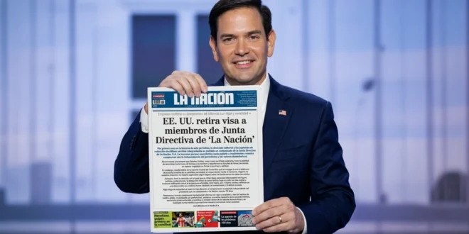 Estados Unidos es libre de decidir quién entra a su casa y cancela visas a directivos de ‘La Nación’ de Costa Rica