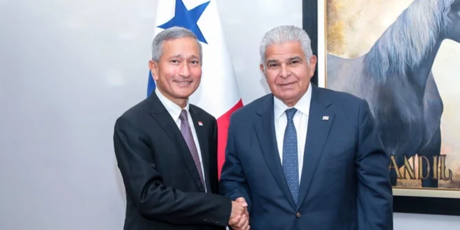 Presidente Mulino y canciller de Singapur acuerdan fortalecer cooperación en ciberseguridad, IA y comercio marítimo