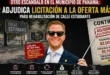 Otro escándalo en el Municipio de Panamá: Mayer adjudica Licitación a la oferta más cara para rehabilitación de calle estudiante