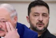 Volodimir Zelensky y Alexandr Lukashenko