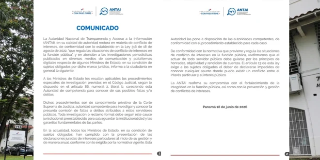 ANTAI se aparta: Corte Suprema debe investigar posibles conflictos de interés de ministros