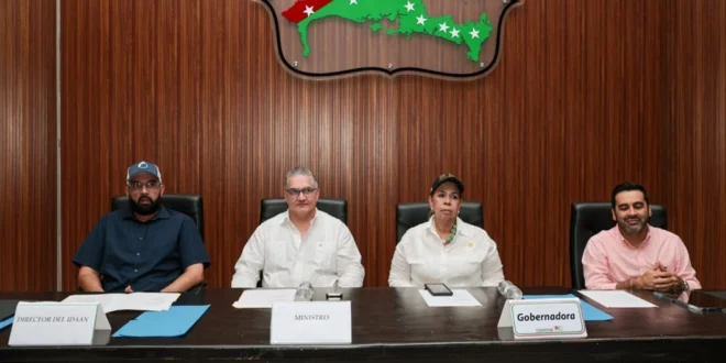 Ministro Orillac e IDAAN verifican avances de alcantarillado y planta de tratamiento en David