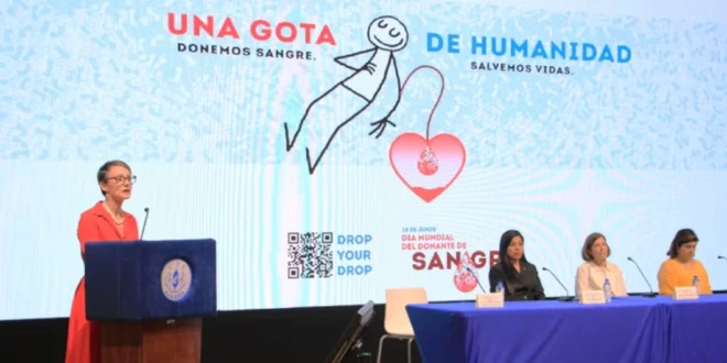 Panamá será sede regional del Día Mundial del Donante de Sangre 2026