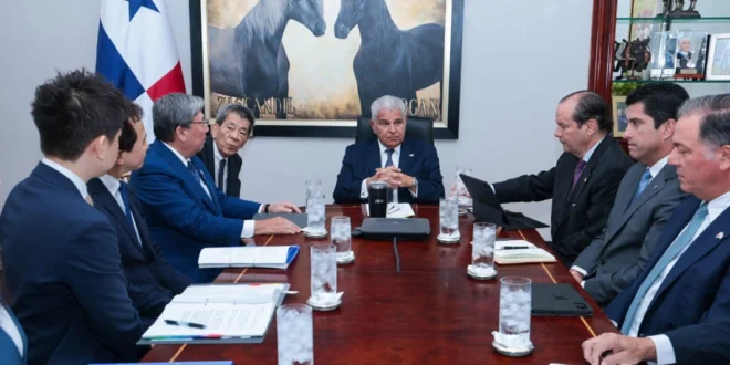 Presidente Mulino y navieros de Japón buscan reforzar cooperación marítima y oportunidades para marinos panameños