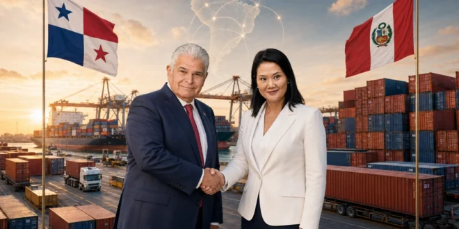 Mulino y Fujimori apuestan por revitalizar el tratado comercial entre Panamá y Perú