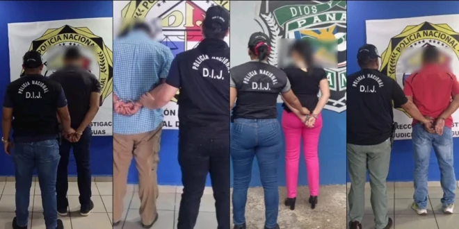Operación Fondo Claro deja cinco aprehendidos por presunto peculado en Junta Comunal de Ponuga