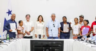 ANATI suma cerca de 700 títulos de propiedad entregados en Panamá Este