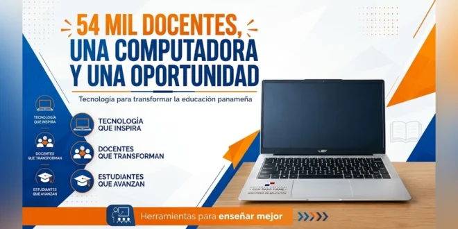 54 mil docentes, una computadora y una oportunidad para transformar la educación