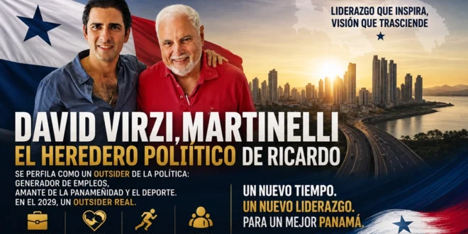 David Virzi Martinelli, el heredero político de Ricardo se perfila como un Outsider de la política: generador de empleos, amante de la panameñidad y el deporte. En el 2029, un Outsider real