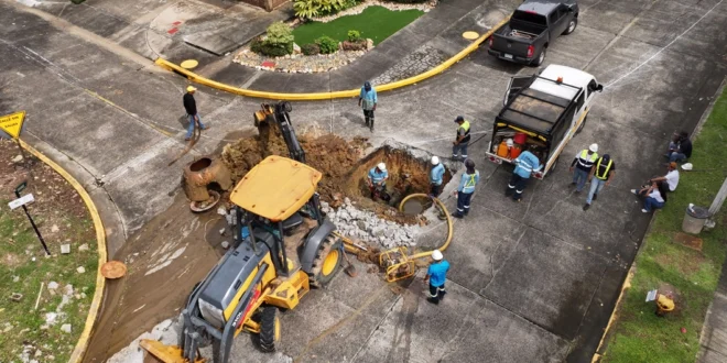 IDAAN completa más de 100 reparaciones durante operativo Panamá Sin Fugas