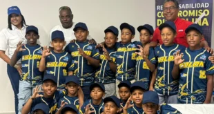 AGUASEO impulsa el deporte infantil en Colón con la entrega de uniformes a la novena U10