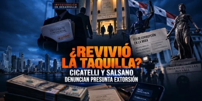 ¿REVIVIÓ “LA TAQUILLA”? CICATELLI Y SALSANO DENUNCIAN PRESUNTA EXTORSIÓN Y EL CASO SACUDE EL SISTEMA JUDICIAL