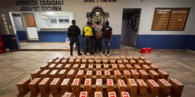 Decomisan 400 paquetes de presunta droga y aprehenden a una persona en Tocumen