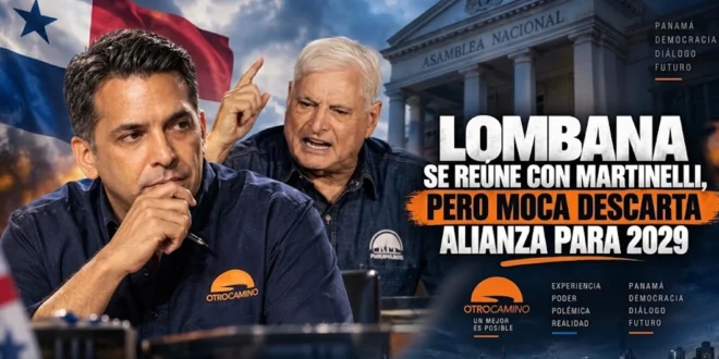 Lombana se reúne con Martinelli, pero MOCA descarta alianza para 2029