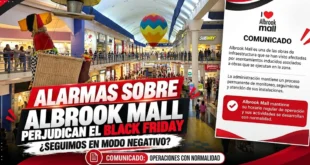 ALARMAS SOBRE ALBROOK MALL EN PLENO BLACK WEEKEND: ¿SEGUIMOS APOSTANDO POR EL MODO NEGATIVO?