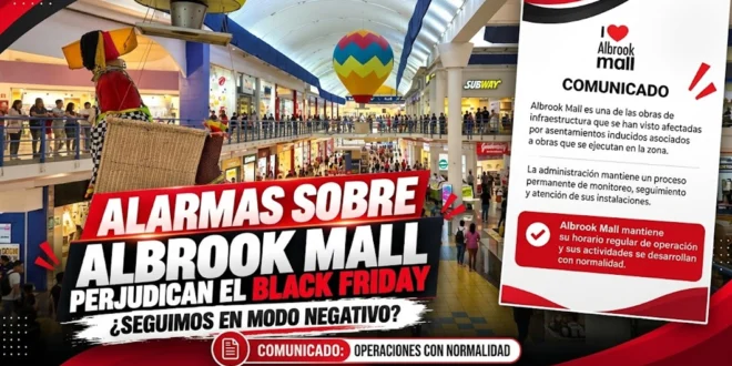 ALARMAS SOBRE ALBROOK MALL EN PLENO BLACK WEEKEND: ¿SEGUIMOS APOSTANDO POR EL MODO NEGATIVO?