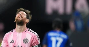 Inter Miami empata 2-2 ante Cincinnati y Messi se perderá el próximo partido por acumulación de amarillas
