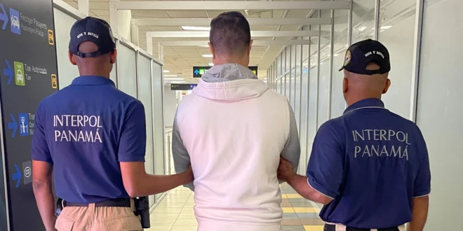 INTERPOL Panamá aprehende en Tocumen a costarricense requerido por Estados Unidos por presunto fraude