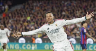 Mbappé brilla con doblete y Real Madrid vence 2-1 al Barcelona en el Clásico