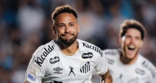Neymar vuelve con doblete, rescata al Santos ante Flamengo y alcanza los 160 goles con el club