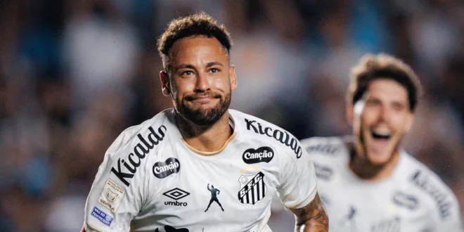Neymar vuelve con doblete, rescata al Santos ante Flamengo y alcanza los 160 goles con el club