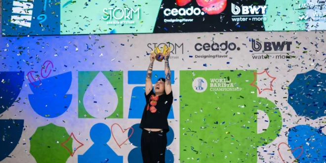 Pan Wei, de China, se corona campeón mundial de baristas 2026 en Panamá