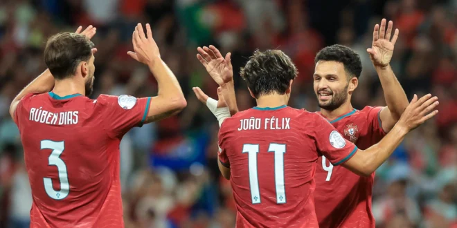 Portugal remonta a Noruega y se convierte en el primer clasificado a cuartos de la Nations League